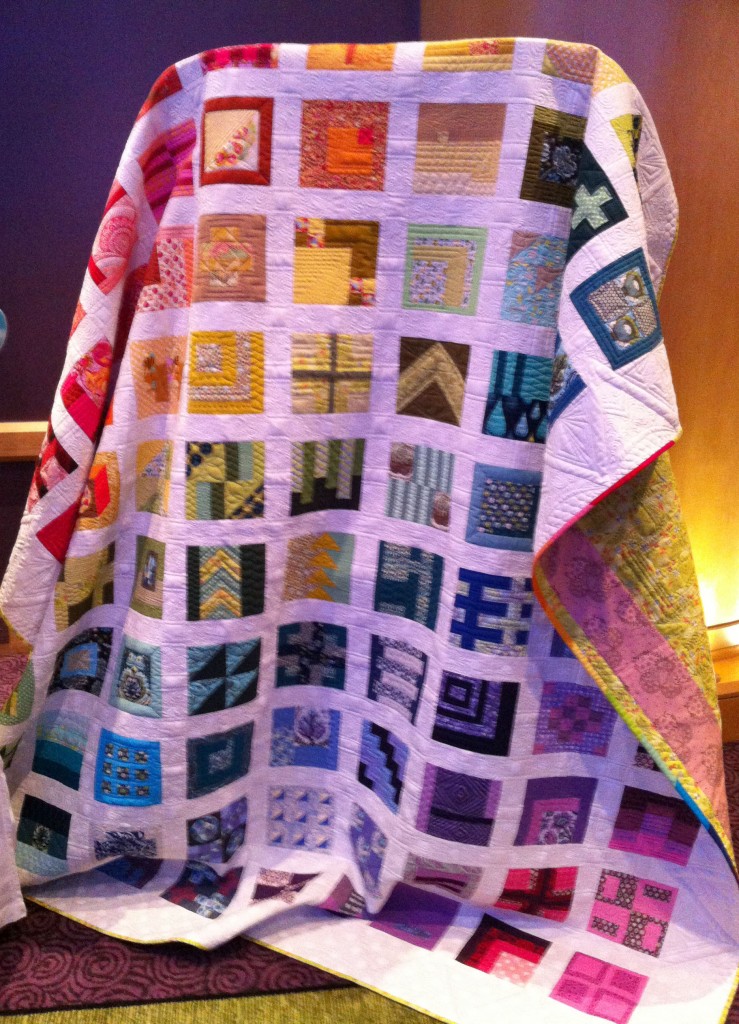 Tula Pink Gridlock quilt